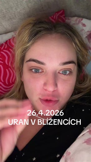 Uran v Blížencích 26.4.2026 – co znamená a jak manifestovat