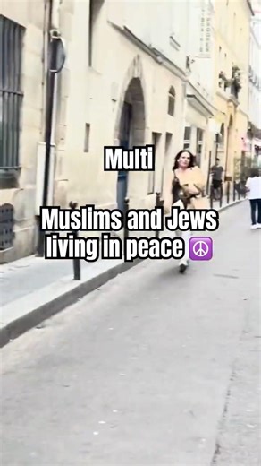 #muslims and #jews #livinginpeace multi not all cordoned off #goodthing
