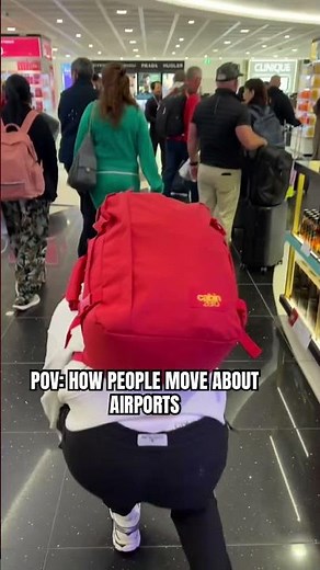 ✈️😭 How People Move About Airports These Days