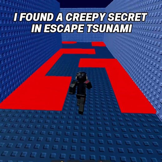 I FOUND A CREEPY SECRET BEHIND THIS ESCAPE TSUNAMI FOR BRAINROTS😱 (@roblox)