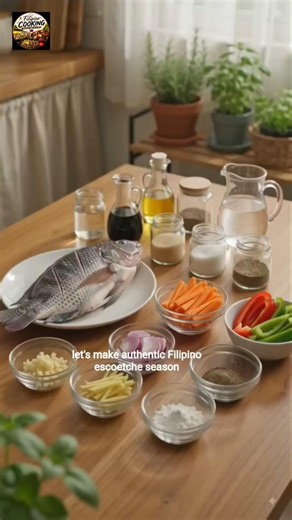 🐟 How to Cook Escabeche | Authentic Filipino Sweet and Sour Fish Recipe 🇵🇭