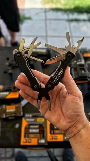 People are going crazy for the NEW DEWALT MCLAREN 16in1 Multi Tool 🏆 #tools #dewalt #mclaren #fyp