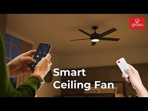 Novara Smart Ceiling Fan with Wireless Remote (RGB and Tunable White) | Smart Home Made Easy