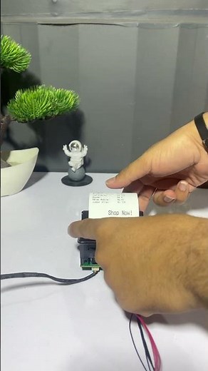 Thermal printer printing #arduino ##printer #schoolproject #sciencefairproject