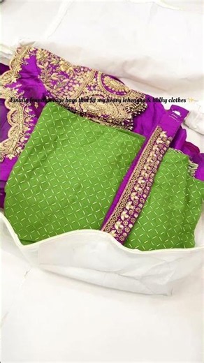 Wardrobe Organizer That Fits Heavy Lehengas 😍 | Amazon Find
