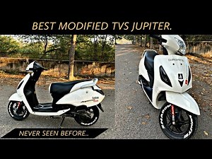 Best modifications ever on a TVS JUPITER😍🔥