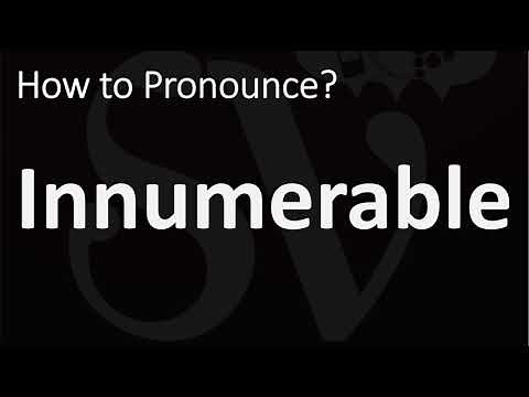 How to Pronounce Innumerable? (CORRECTLY)