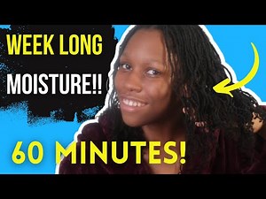My 60 Minute Wash and Style Routine on Mini Braids | Guaranteed Week Long Moisture!
