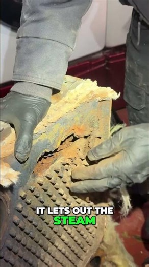 Steam System MELTDOWN: Clogged Pipes Ruin Your Home! #shorts