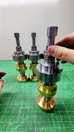 Plastic Bottle Cap Mold Thread Core | 5-Piece Matched Set #precisionmold #moldcomponents