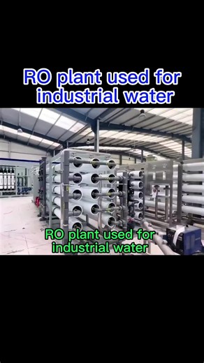 Ro plant used for industrial water, we can custom flow rate based on user demand. More info, please follow me.#roplants #reverseosmosissystem #rowatersystems