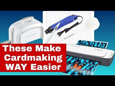 15 Basic Paper Crafting Tools Everyone ACTUALLY NEEDS (Affordable Too!!)