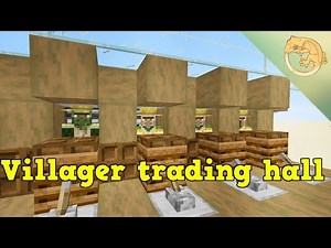 How to build a villager trading hall with zombie discounts for minecraft 1.19