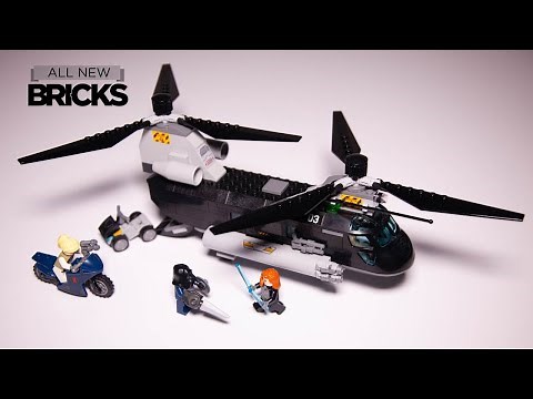 Lego Marvel Black Widow 76162 Black Widow's Helicopter Chase Speed Build