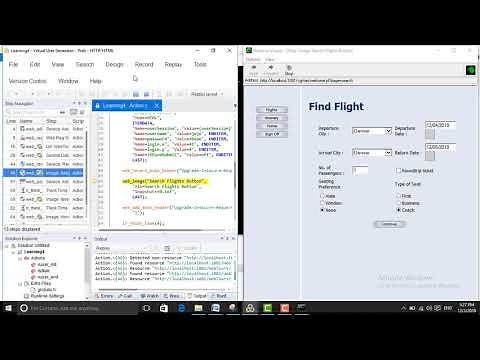 Runtime settings in Load runner