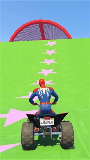 Spiderman Vs Venom Motorcycle Racing Challenge On Mega Ramp Stunts