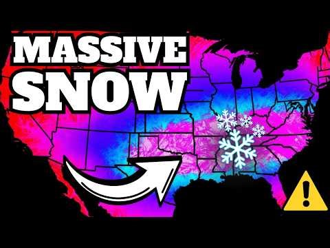 MASSIVE Snow Forming Quickly - URGENT 99 Cities Forecast