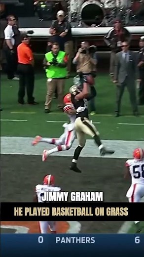 Jimmy Graham Played Basketball on Grass in the NFL 🏀➡️🏈