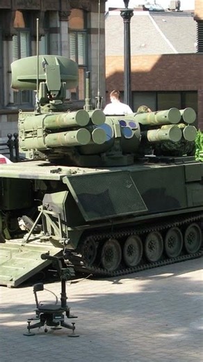 ADATS, Canada's last land-based air-defense system #shorts