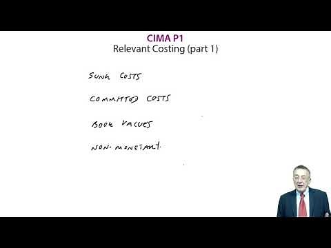 Relevant Costing - CIMA P1