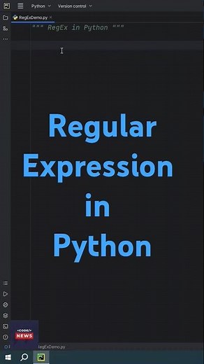 Regular Expression in Python #shorts #python