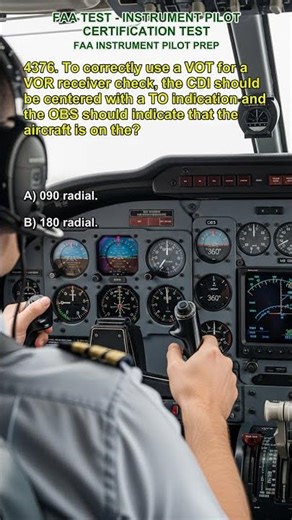FAA - Instrument Pilot Q4376 #test #exams #instrument #weather #glider