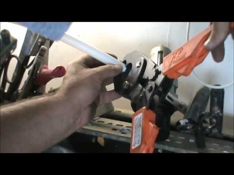 How to connect pex to an air compressor