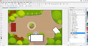 How to create a vector landscape site plan - Corel Discovery Center