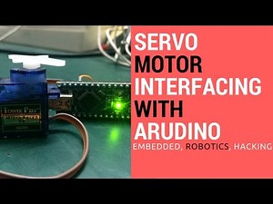 How to Interface servo motor with microcontroller | Arduino Tutorial | My Electronics Lab