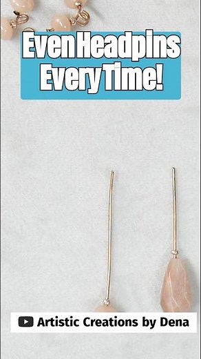 Quick Tip: Even Headpins Every Time #shorts