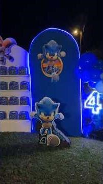 Sonic The Hedgehog Birthday Party!! 💙💨