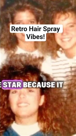 Distinctive Smell of Aquanet 💇‍♀️ Retro Hair Spray Vibes #shorts