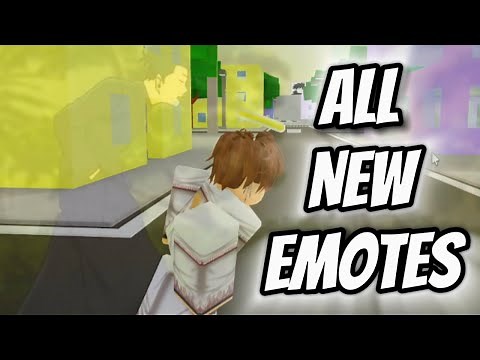 Showcasing ALL NEW EMOTES Update 1.13 [ Jujutsu Shenanigans ]
