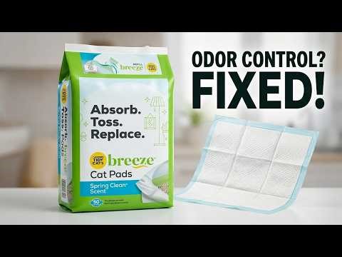 Do these actually work?? | Tidy Cats Breeze Cat Pads Refill Pack, Spring Clean Scent, 10 CT, (Pack o