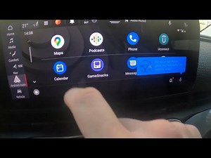 How to Enter and Manage Android Auto in Fiat 500 Electric ( 2020 - now )