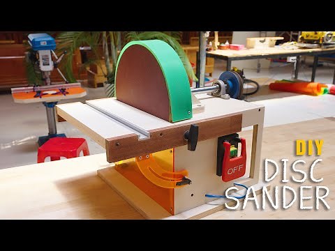 DIY Sanding Disc Machine | Powerful Homemade Sander Build