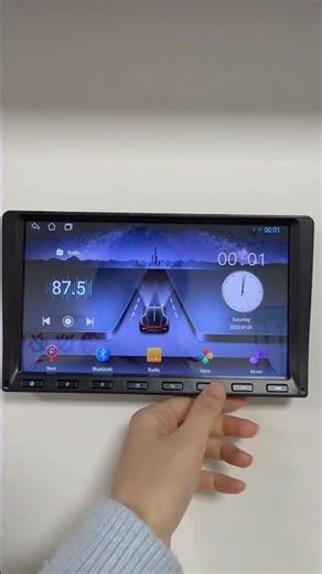 9inch universal car monitor with buttons