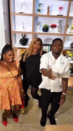 Members of behind the scene showing of their last dancing talent before dropping it to the world