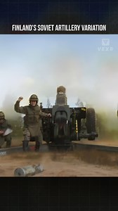 Finland's Soviet Artillery Variation | #army #military #navy #marines #specialforces | VEXR