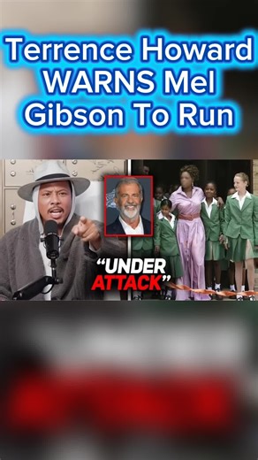 Terrence Howard WARNS Mel Gibson To Run Terrence Howard delivers a surprising public warning to Mel Gibson 🚨 The unexpected message has ignited conversations online, leaving fans speculating about the reason behind it. As reactions pour in, many are watching closely for clarification from both sides. #TerrenceHoward #MelGibson #HollywoodNews #CelebrityBuzz #TrendingNow
