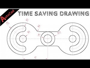 autocad 2d drawing for beginners | autocad 2d exercise step by step | autocad 2d sample drawing