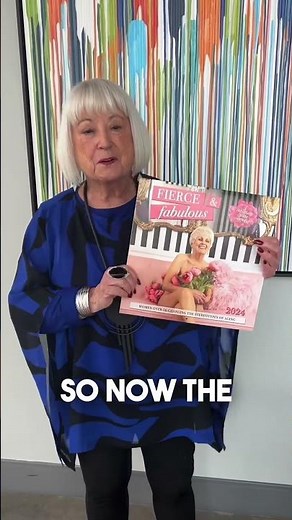Tastefully Nude Calendar of Women over 50-Granddaughters Reaction!