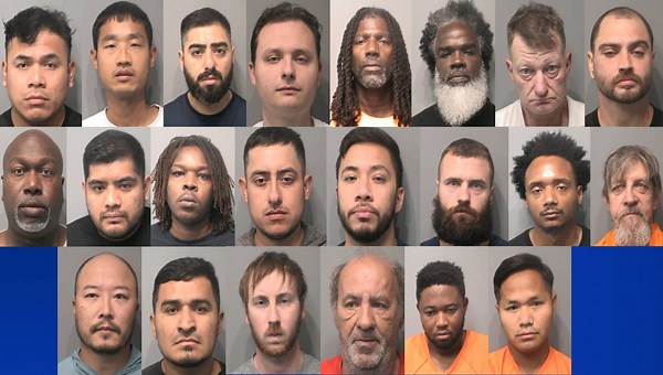 22 arrested in central Indiana sex sting targeting child predators