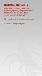 1.7K views · 25 reactions | Choose your perfect policy with Scorpion Legal Protection. Learn more: https://www.scorpion.biz/Default.aspx | Scorpion Legal Protection | Facebook