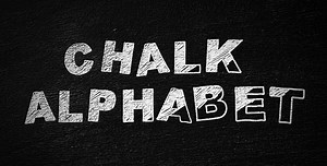Chalk Alphabet