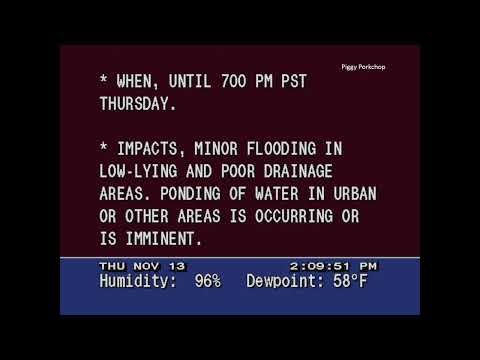 EAS | Wildfire Evacuation in East Central California | Immediate Evacuation