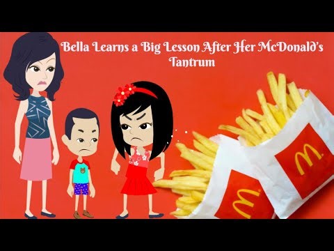 Bella Learns a Big Lesson After Her McDonald’s Tantrum