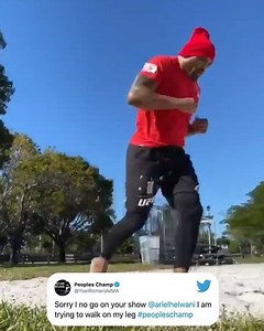 The Soldier of God appears to be refuting Israel Adesanya's claim that he wouldn't be walking after UFC 248 (via Yoel Romero) | ESPN MMA