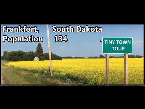 tiny town tour frankfort sd