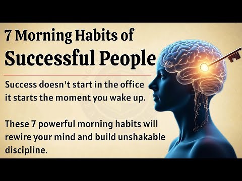 7 Morning Habits of Successful People That Will Transform Your Life | Motivational Video 🔥